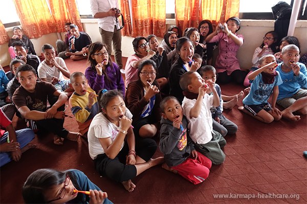 KHCP-DHK-Medical- Dental- Camps at Sherab Gyaltsen Rinpoches Mani Temple in Kathmandu