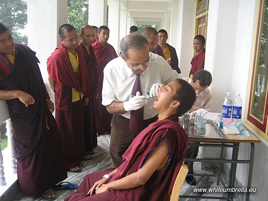 medical Camp at Shedra Kalimpong India