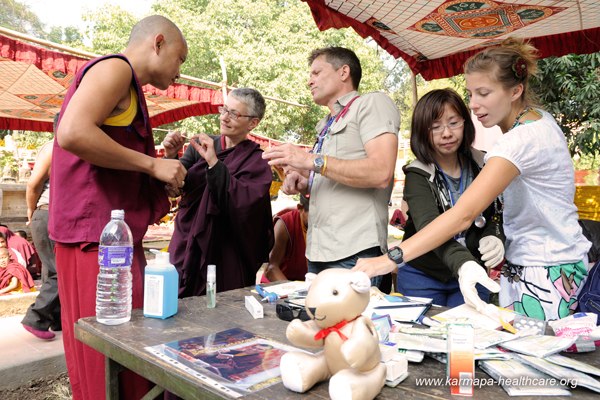 KHCP Monlam at the Bodhi tree