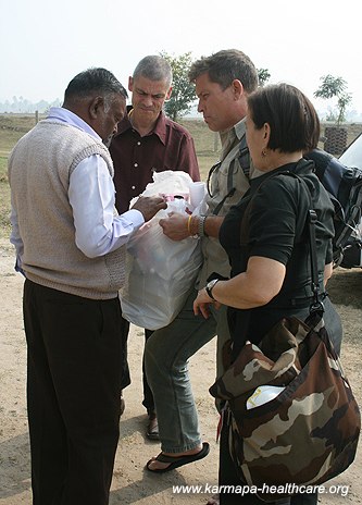 KHCP Monlam Medical camp at the Bodhi tree