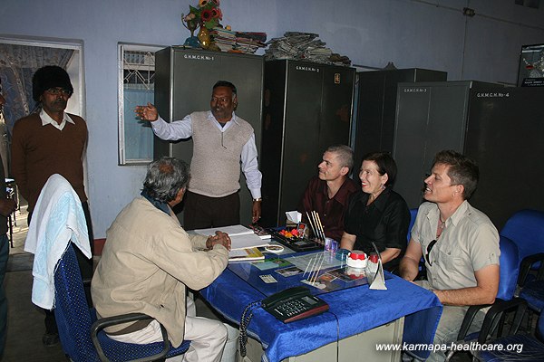 KHCP Monlam Medical camp at the Bodhi tree