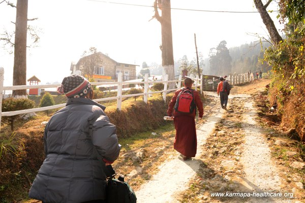 March up to the school