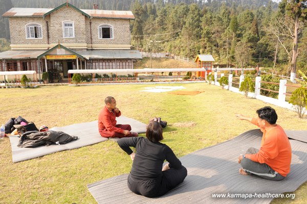 Garden of the Shri Diwakar Vihara