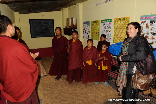 At least a meeting in the classroom of Mahavihar Swayambhu