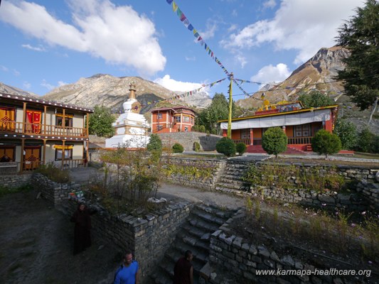 Nunnery at 3800m altitute