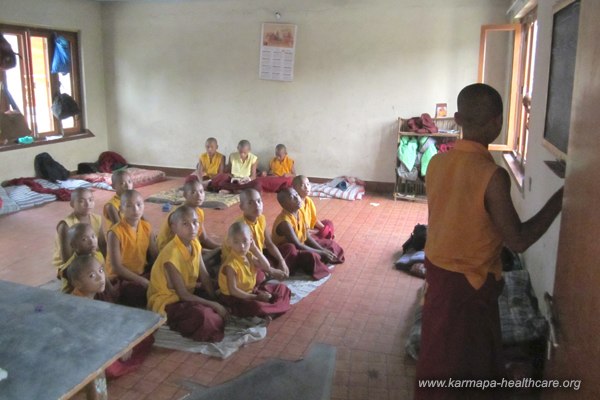 KHCP the young monks in the class