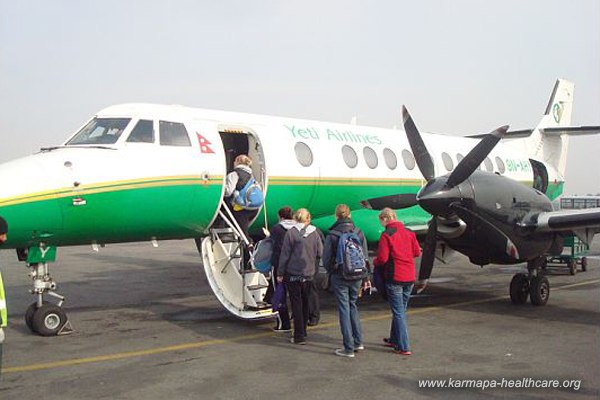 The group departure to Sikkim Westbengal