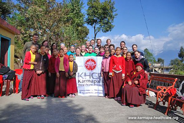 Group photo with Karmapa´s nuns