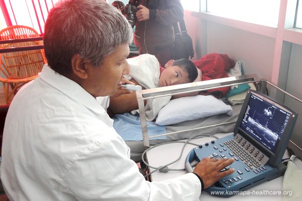 Ultra-sonic screening in Kathmandu