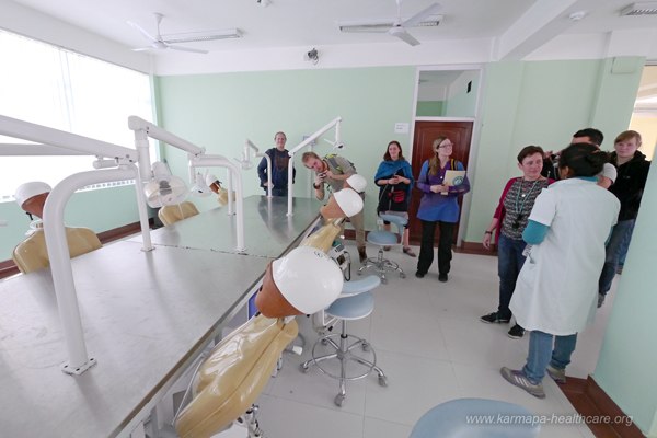 Dental training rooms