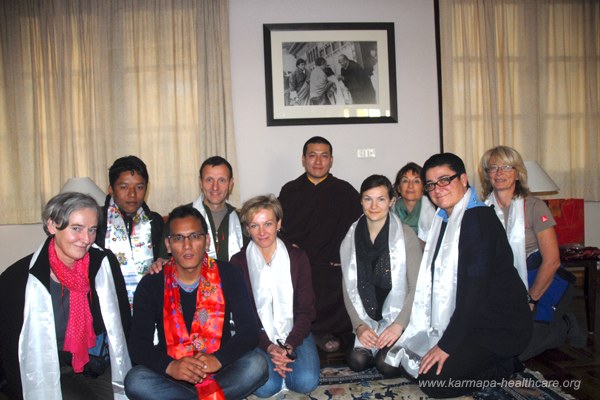 Gyalwa Karmapa and the KHCP-team