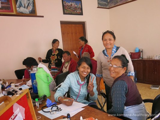 Our pharmacy hand over the medicaments after the treatments