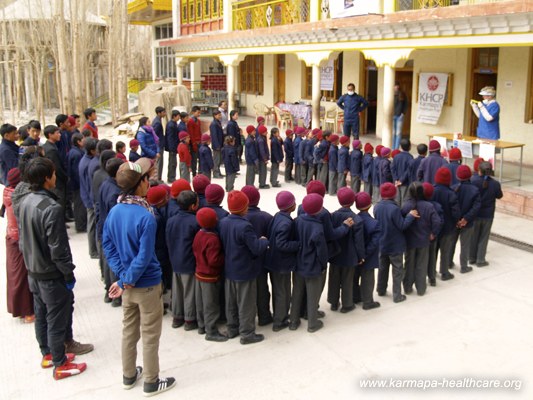 ladakh medicalcamp  KHCP