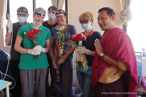 KHCP-DHK-Medical- Dental- Camps at Sherab Gyaltsen Rinpoches Mani Temple in Kathmandu