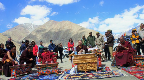 Karmapa in Leh Ladakh