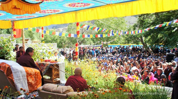 Karmapa in Leh Ladakh