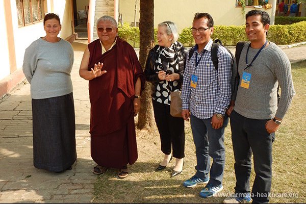 Works meeting Sharminub Foundation with Jigme Rinpoche and supporters