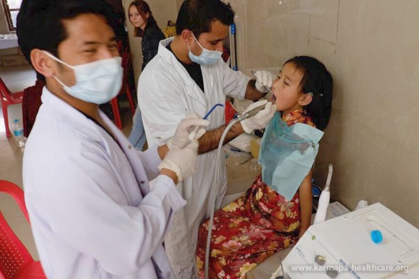 khcp Four medical camps in India and Nepal