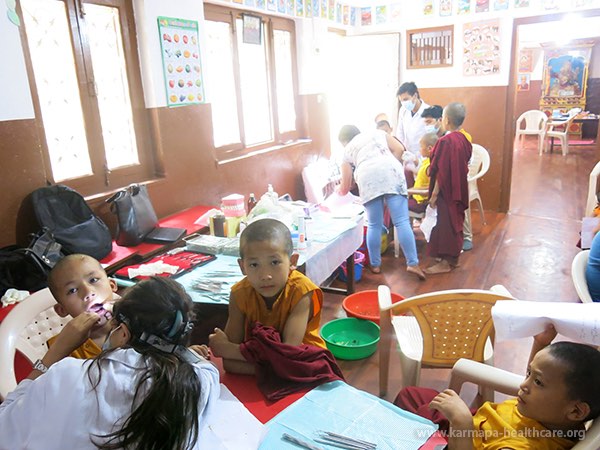 checkups of all monks