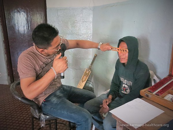 KHCP Optician Camp BIA Sershang