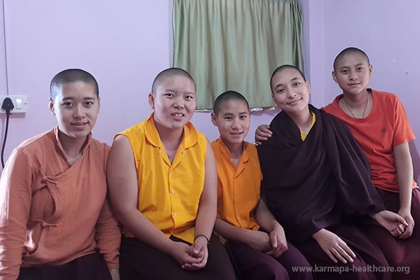checkups for the nuns of Karmapa