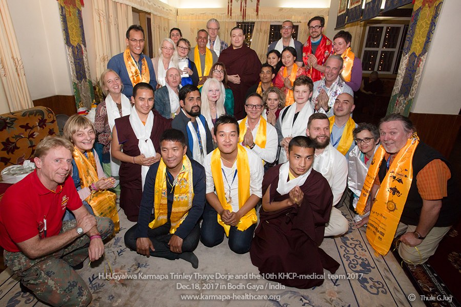 Gyalwa Karmapa khcp monlam medicalcamp group