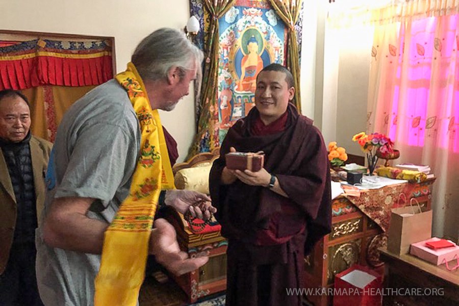KHCP-team meets H.H.Karmapa