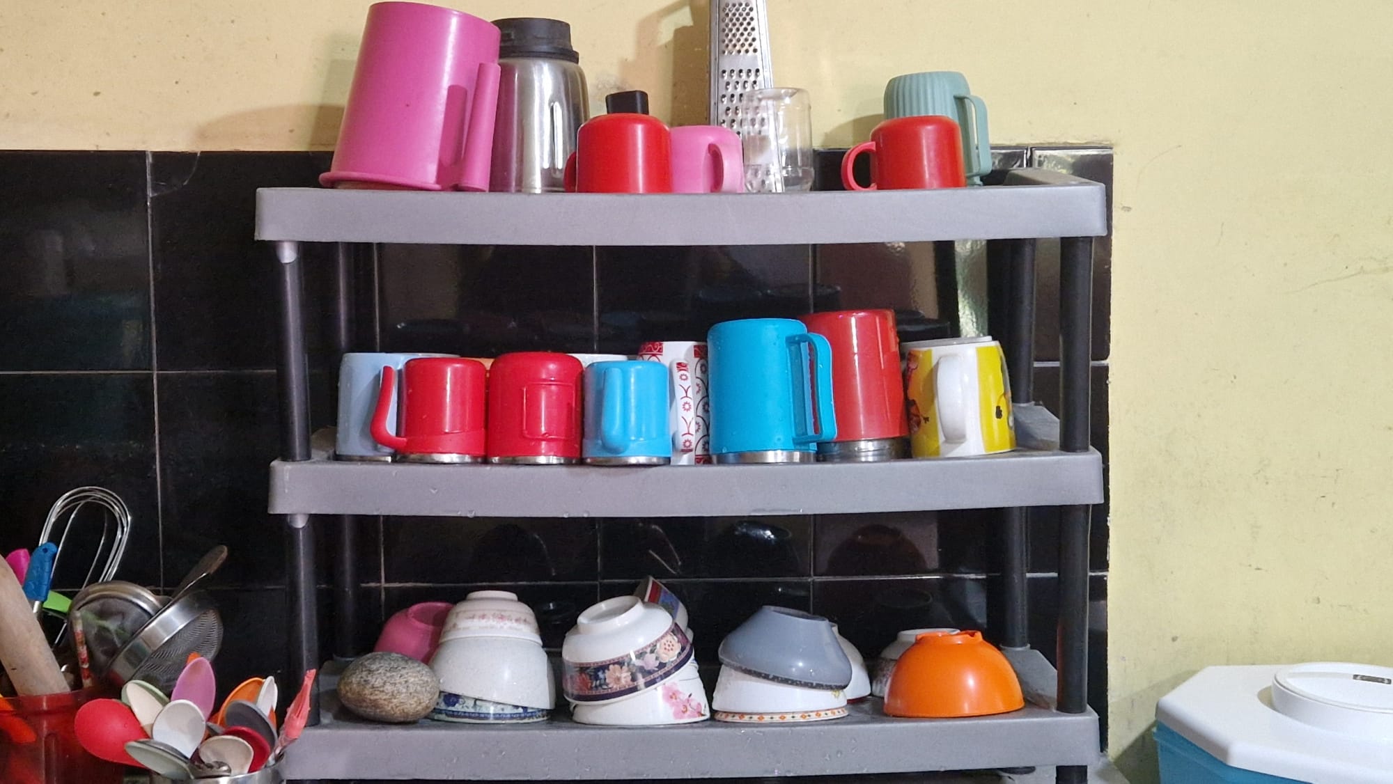 Very small kitchen for 30 nuns