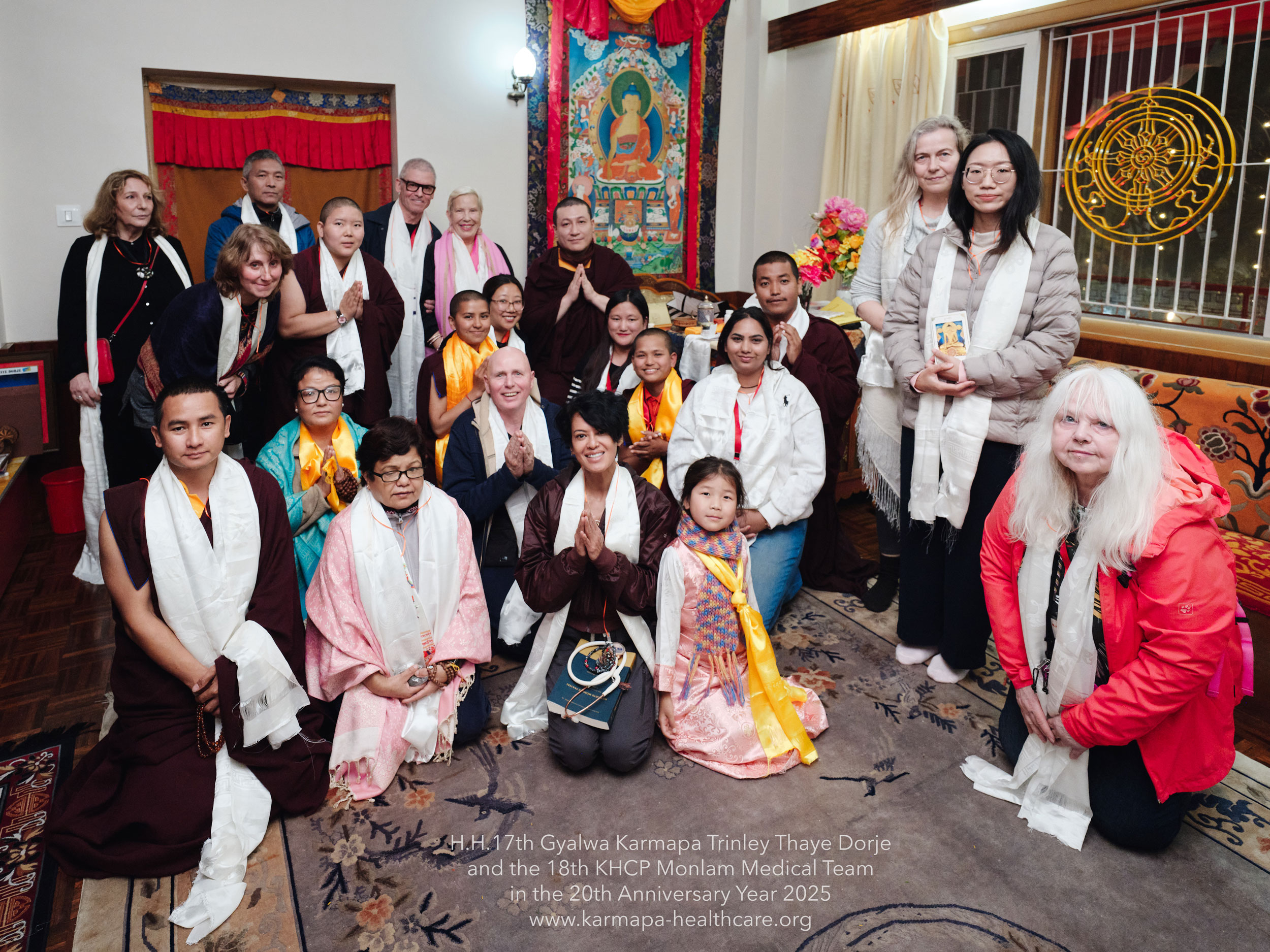 17th KHCP Medical Camp Kagyu Monlam Bodhgaya 2023