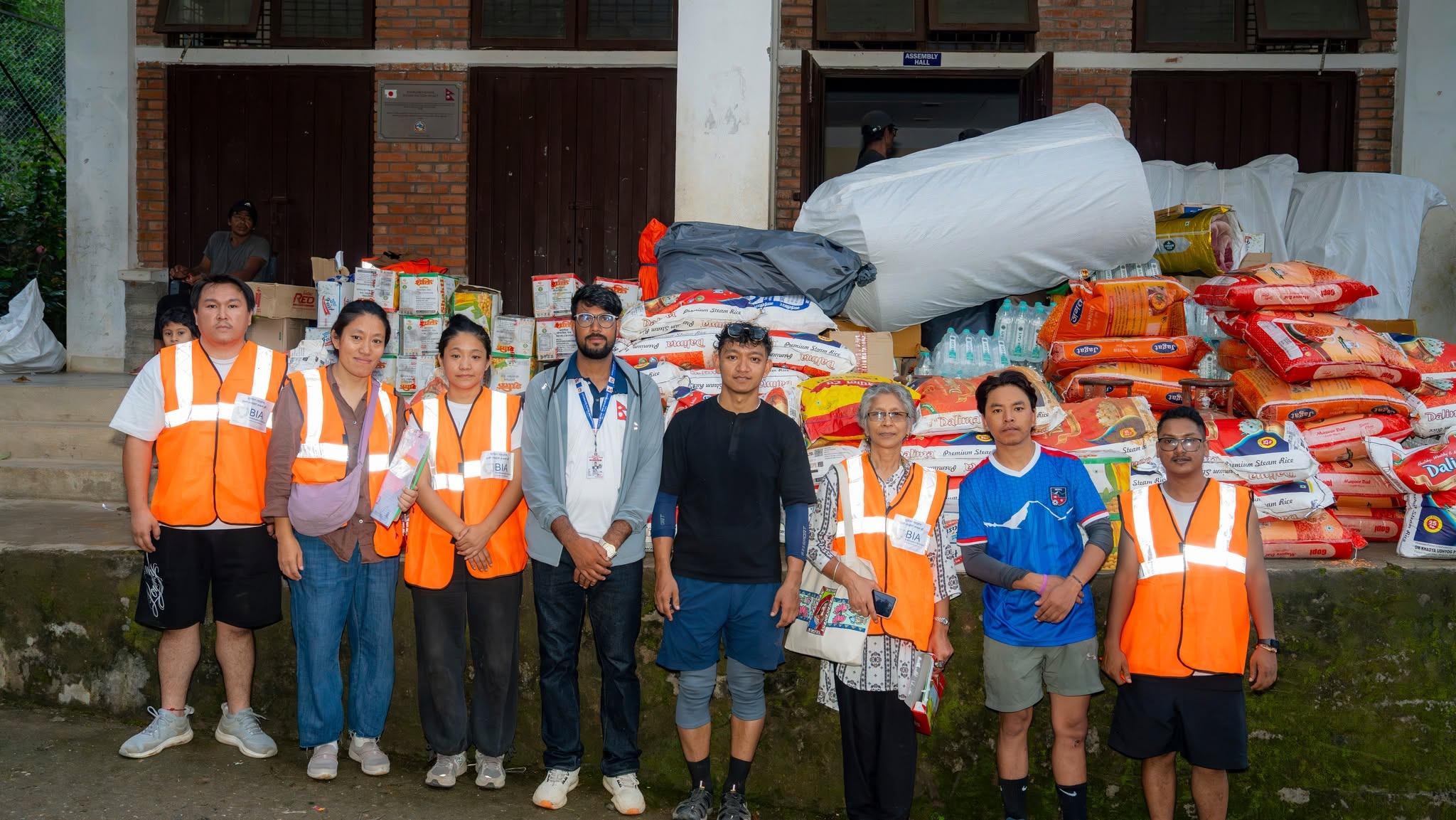 KHCP Support for Floot Relief Camgaigns of BIA Foundation Nepal
