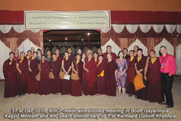 Initial works meeting of all Kagyu monasteries and the direction of KHCP 