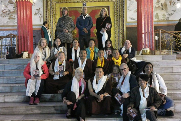 KHCP Monlam Medical Team after meeting and blessing by Karmapa